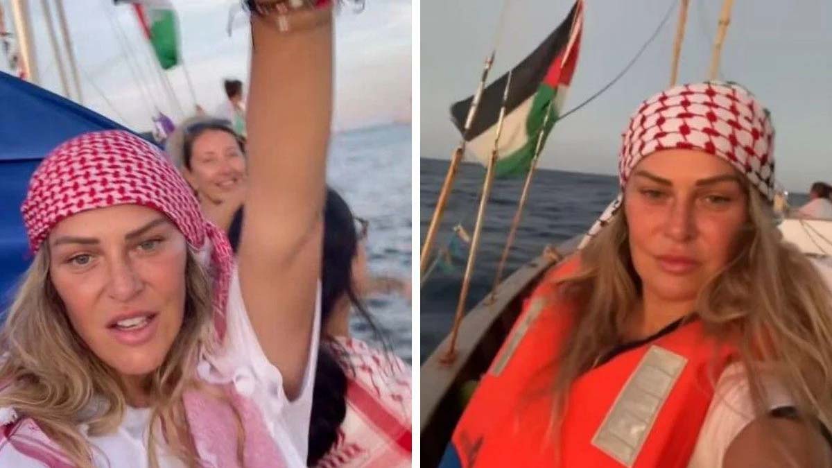 Quién es Barbie Gaza la tiktoker española que pone rostro a la flotilla hacia Palestina